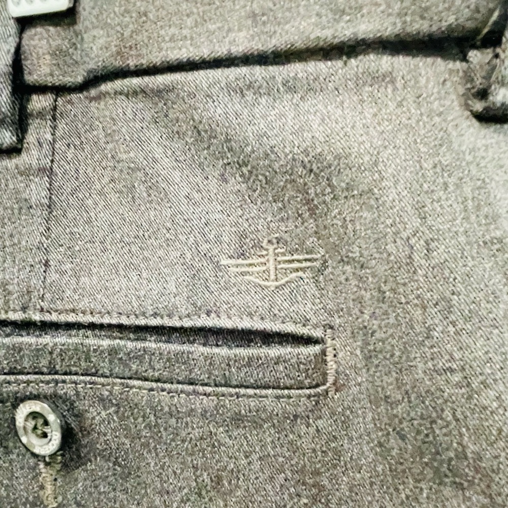 Dockers Black Dress Pants W38 L29 relaxed Fit - Picture 10 of 11